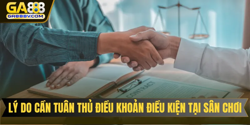 Lý do cần tuân thủ điều khoản điều kiện tại sân chơi